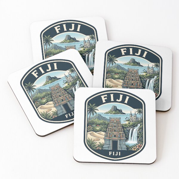 Item preview, Fiji Tropical Island Travel Badge designed and sold by k3rstman1.