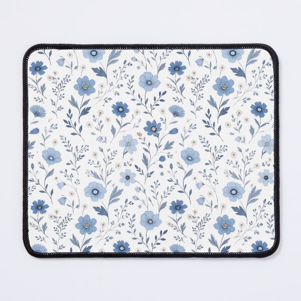 Item preview, Blue Garden Vintage Floral Pattern designed and sold by Creativveworrld03.