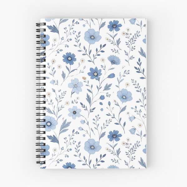 Item preview, Blue Garden Vintage Floral Pattern designed and sold by Creativveworrld03.