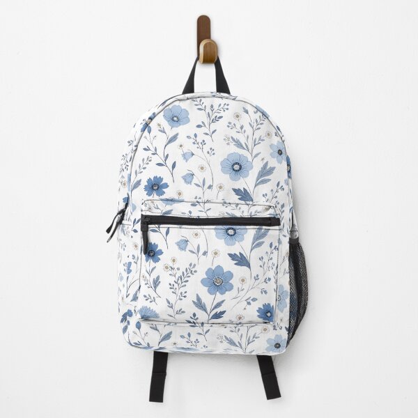 Item preview, Blue Garden Vintage Floral Pattern designed and sold by Creativveworrld03.