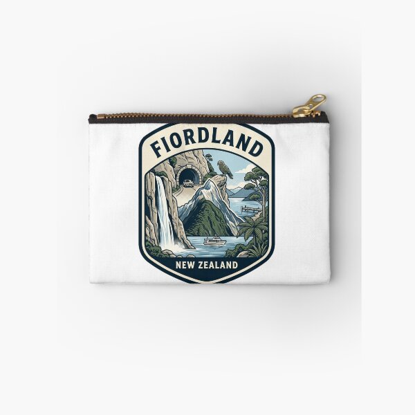 Item preview, Fiordland National Park New Zealand Retro Souvenir designed and sold by k3rstman1.