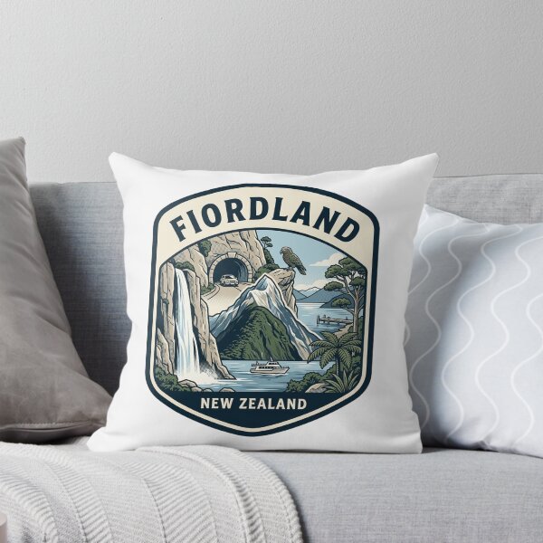 Item preview, Fiordland National Park New Zealand Retro Souvenir designed and sold by k3rstman1.