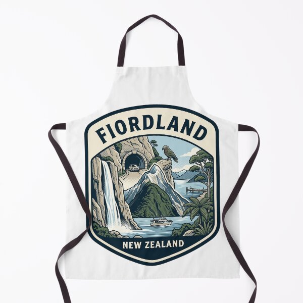 Item preview, Fiordland National Park New Zealand Retro Souvenir designed and sold by k3rstman1.