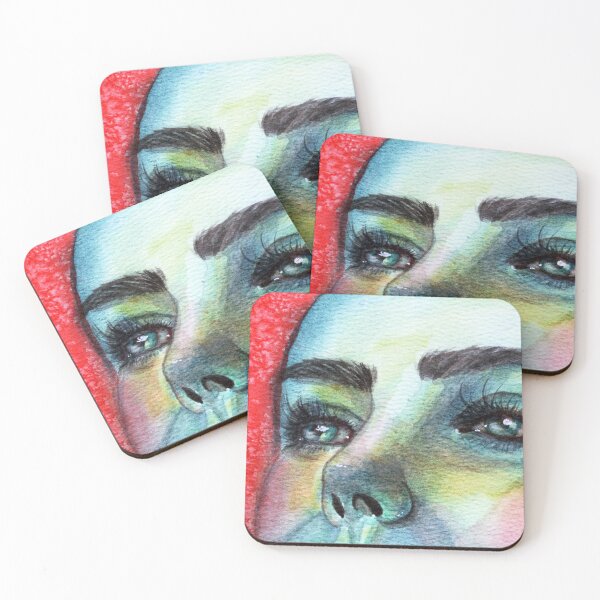 Item preview, Seen | Expressive Eyes Watercolour Portrait designed and sold by ArithraStudio.