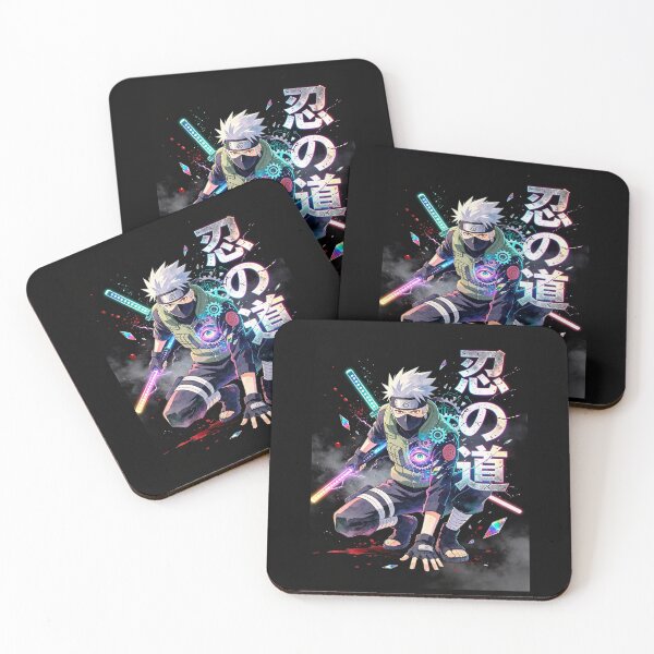 Item preview, Kakashi "Way of the Ninja" - Neon Cyberpunk Art designed and sold by Raloel Art.