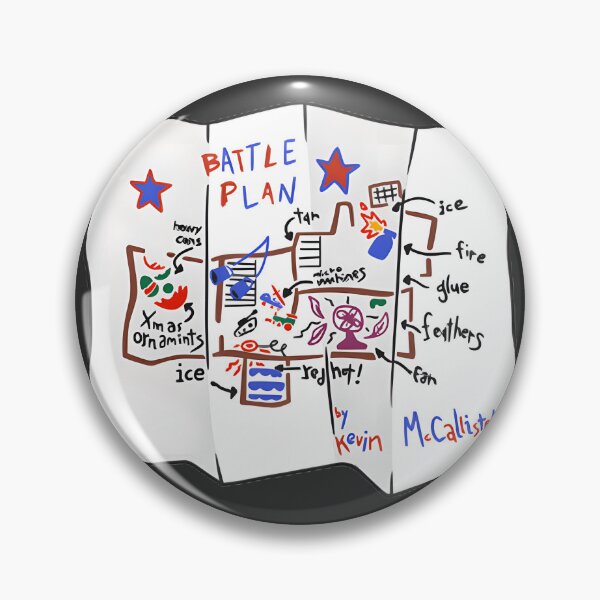 Item preview, Home Alone Battle Plan Blueprint - Kevin Mccallister Trap Design | ⭐⭐⭐⭐⭐ designed and sold by tsunerooh.