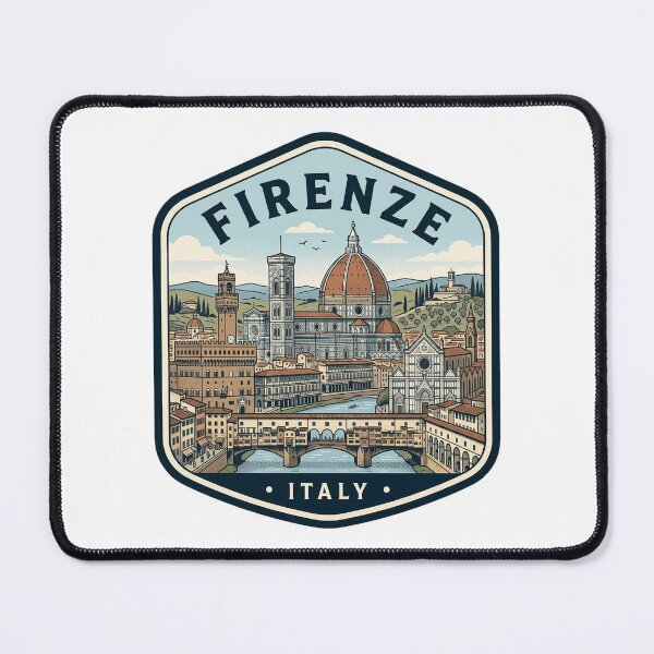 Item preview, Firenze Italy Vintage Travel Badge Skyline designed and sold by k3rstman1.