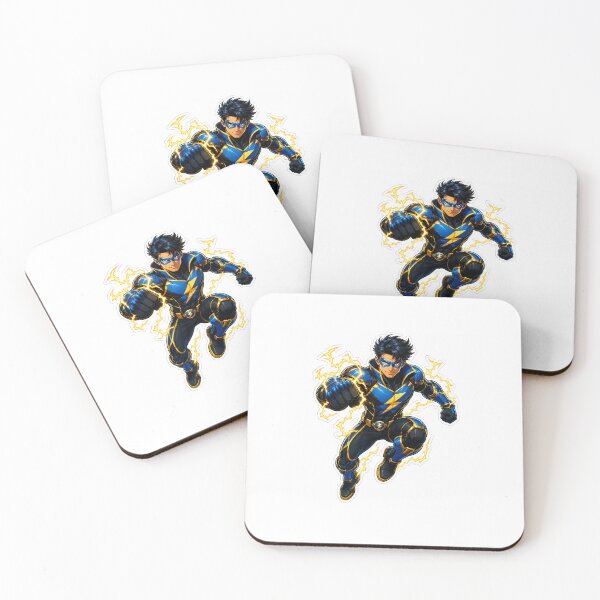 Item preview, Original Electric Superhero Lightning Hero Sticker designed and sold by madihaali0064.