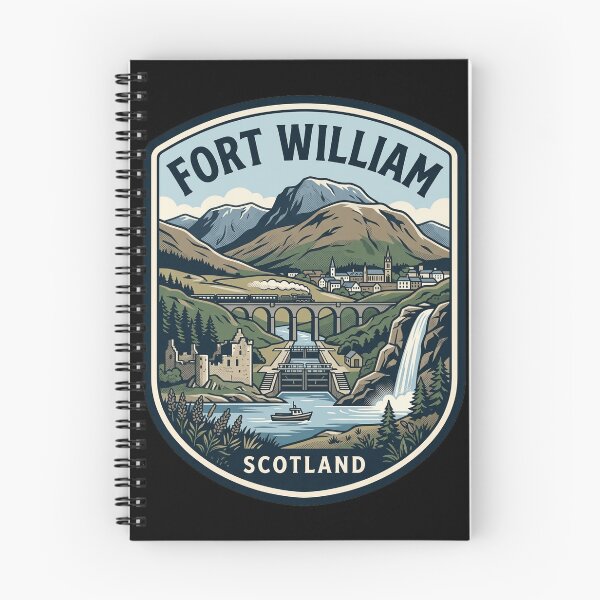 Item preview, Fort William Scotland Vintage Travel Badge designed and sold by k3rstman1.