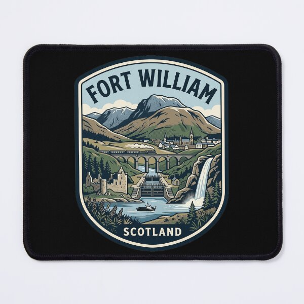 Item preview, Fort William Scotland Vintage Travel Badge designed and sold by k3rstman1.