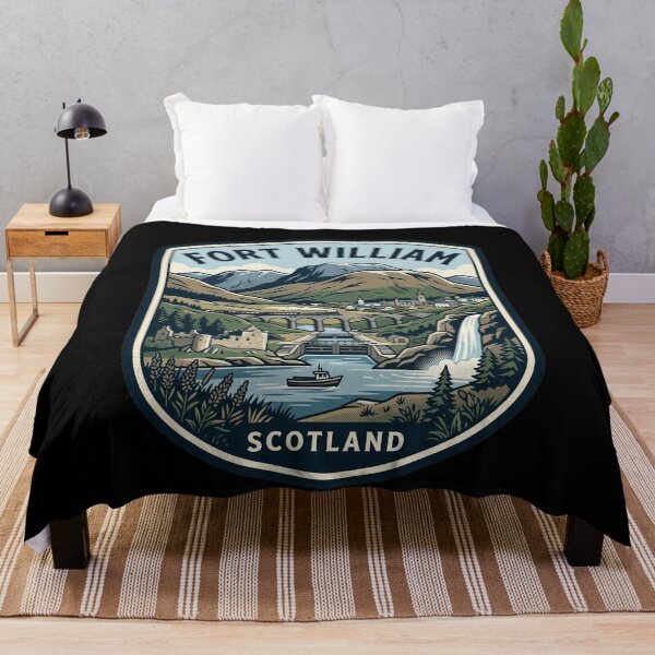 Item preview, Fort William Scotland Vintage Travel Badge designed and sold by k3rstman1.