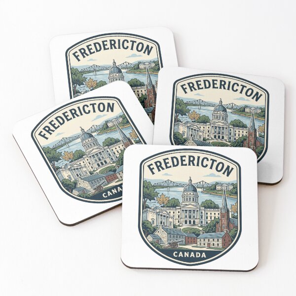 Item preview, Fredericton Canada Vintage Travel Badge designed and sold by k3rstman1.