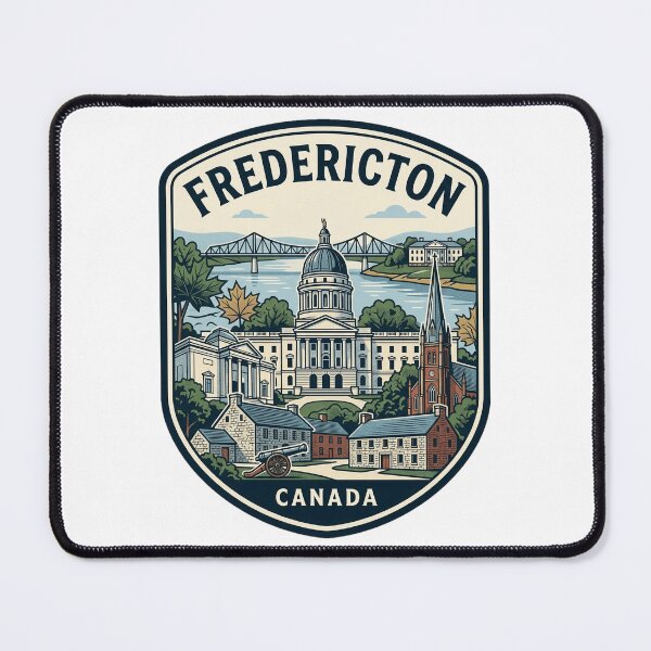 Item preview, Fredericton Canada Vintage Travel Badge designed and sold by k3rstman1.