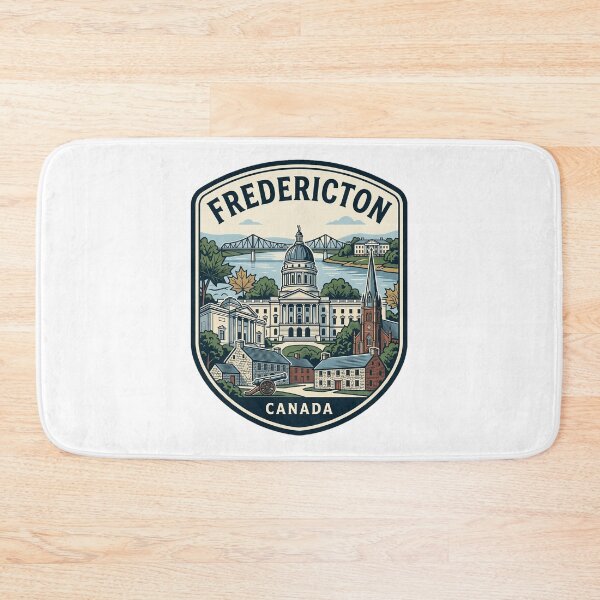 Item preview, Fredericton Canada Vintage Travel Badge designed and sold by k3rstman1.