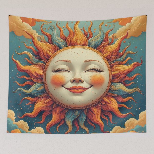 Item preview, Smiling Sun in Dreamy Skies designed and sold by YAM716.