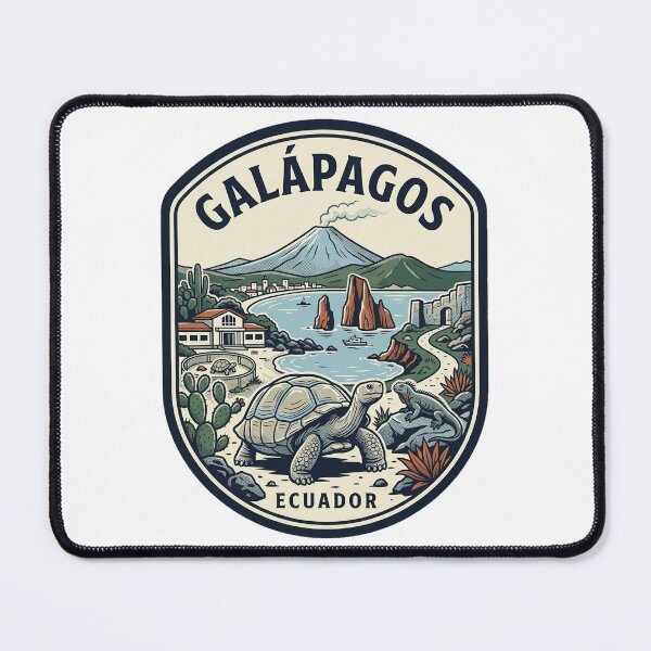 Item preview, Galapagos Islands Ecuador Vintage Travel Badge designed and sold by k3rstman1.