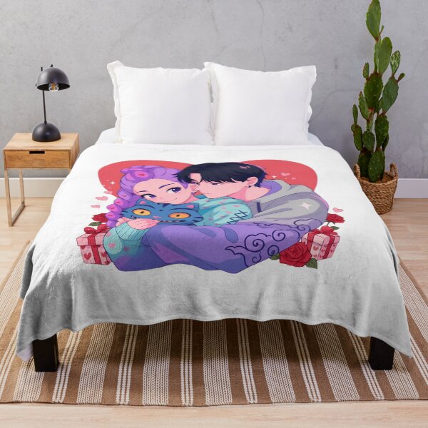 Item preview, Cute Anime Couple Love With Cat Valentine Style designed and sold by JamesBeck53255.