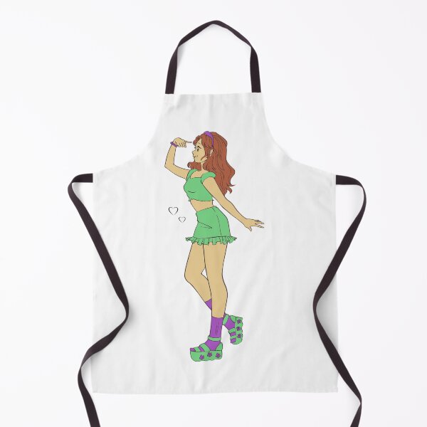 Item preview, Pop Up Girl in Green and Purple - Apparel designed and sold by ArtbyAfroditi.