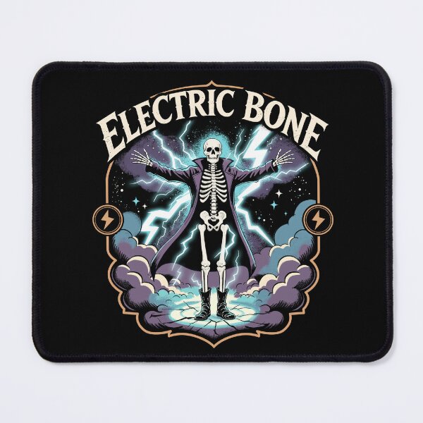 Item preview, Electric Bone Skeleton Lightning designed and sold by Moody Critters.