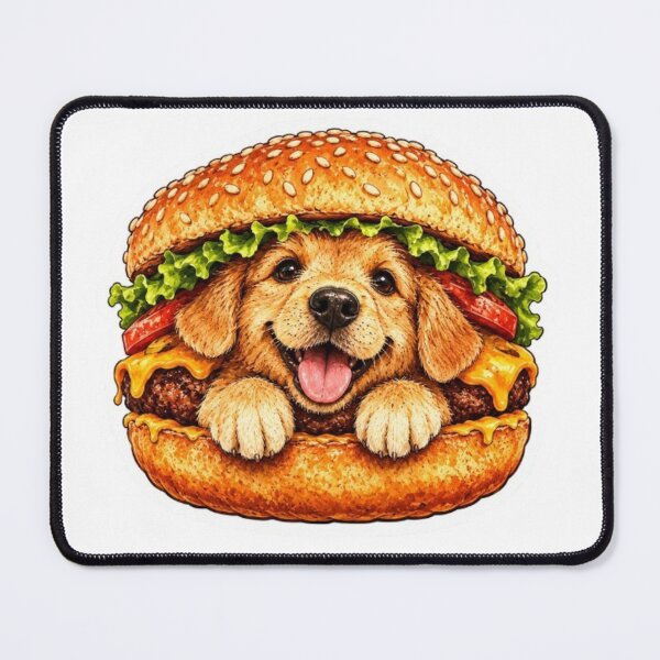 Item preview, Puppy Inside a Delicious Cheeseburger designed and sold by Snurly.