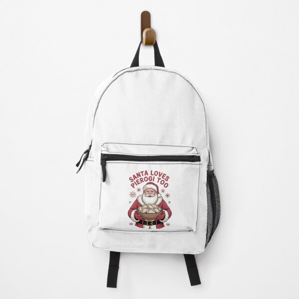 Item preview, SANTA LOVES PIEROGI TOO designed and sold by jkrphoto.