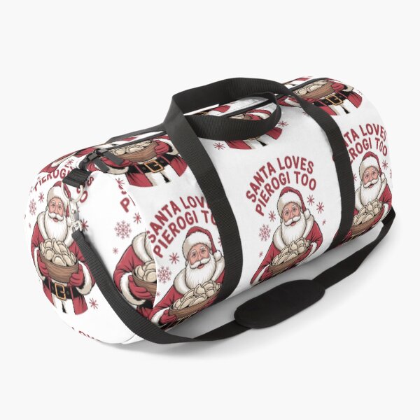 Item preview, SANTA LOVES PIEROGI TOO designed and sold by jkrphoto.