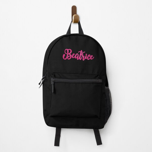 Artikelvorschau, Beatrice – Glitzerndes personalisiertes Namensdesign in leuchtendem Pink entworfen und verkauft von CamilasPrints.