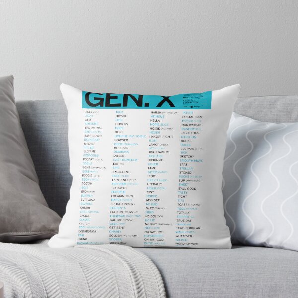 Item preview, Gen X Slang Guide Blue Green | Perfect Gift For You And Friends designed and sold by tsunerooh.