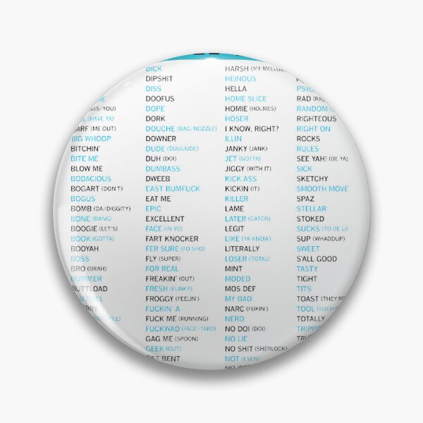 Item preview, Gen X Slang Guide Blue Green | Perfect Gift For You And Friends designed and sold by tsunerooh.