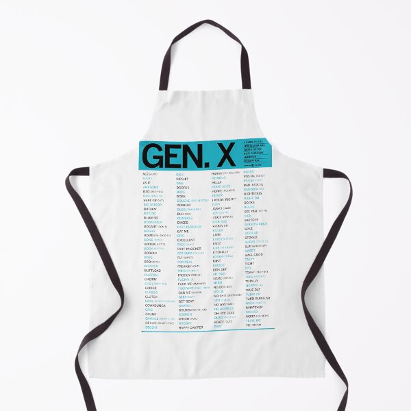 Item preview, Gen X Slang Guide Blue Green | Perfect Gift For You And Friends designed and sold by tsunerooh.