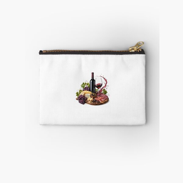 Item preview, Red Wine, Cheese & Grapes Food Lover Design designed and sold by madihaali0064.