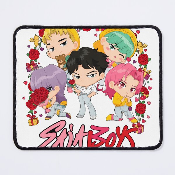 Item preview, Cute Anime Boy Group Love Chibi Artwork Design designed and sold by JamesBeck53255.