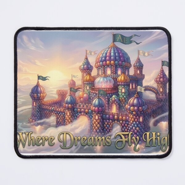 Item preview, Where Dreams Fly High - Floating Balloon Castle AE designed and sold by BalloonArtAe.