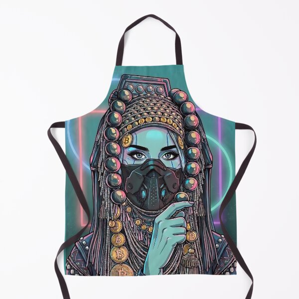 Item preview, Neo Tribal Cyberpunk Mask Graphic Art designed and sold by Clownimages.