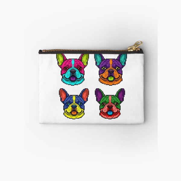 Item preview, 8-Bit Frenchie x 4 designed and sold by Simsonic.