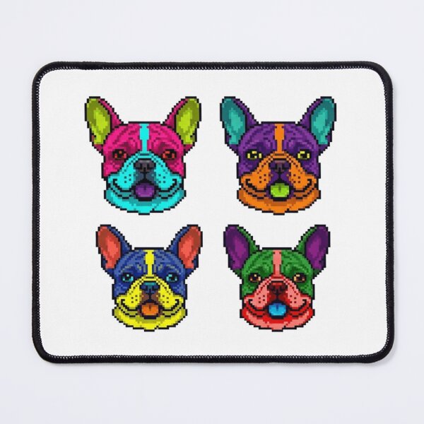 Item preview, 8-Bit Frenchie x 4 designed and sold by Simsonic.