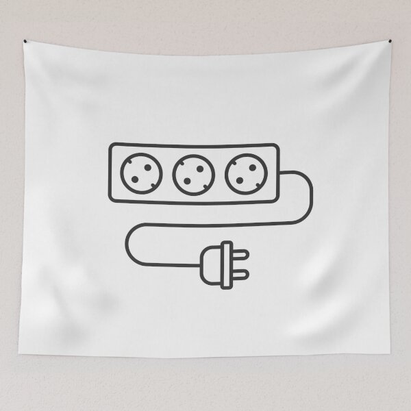 Item preview, Electrical Power Strip Line Icon designed and sold by VectorForge Studio.