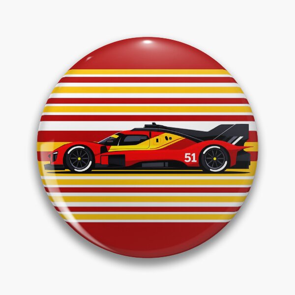 Artikelvorschau, #51 499P Roter Hypercar Seitenansicht entworfen und verkauft von PitWallArt.