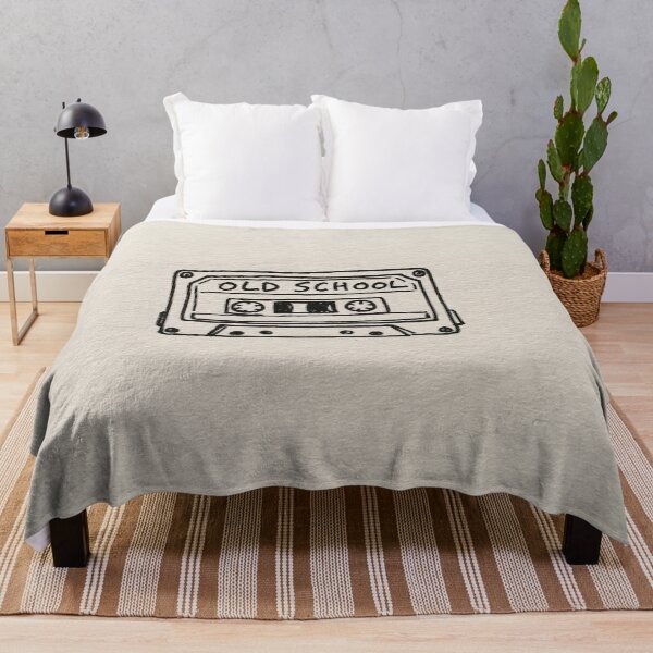 Item preview, Old School Retro Audio Cassette Tape Ink Drawing designed and sold by lautir.