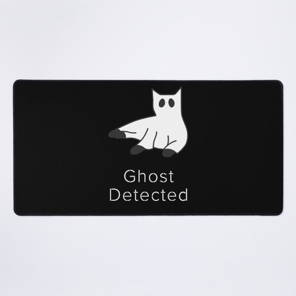 Item preview, Ghost Detected | Halloween Cat | Cat Operating System designed and sold by ContigoART.