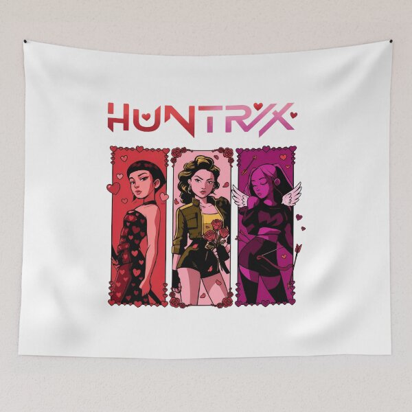 Item preview, Romantic Gothic Love Trio Anime Heart Characters Artwork designed and sold by ErinPeter46320.