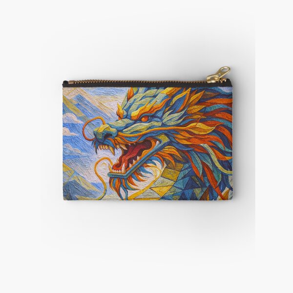 Item preview, A Cubist Painting of a Dragon – Legendary Mythical Creature designed and sold by GalleryKauffeld.