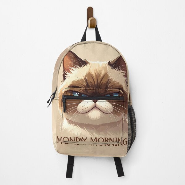Item preview, Grumpy Cat Hates Monday Mornings designed and sold by YAM716.