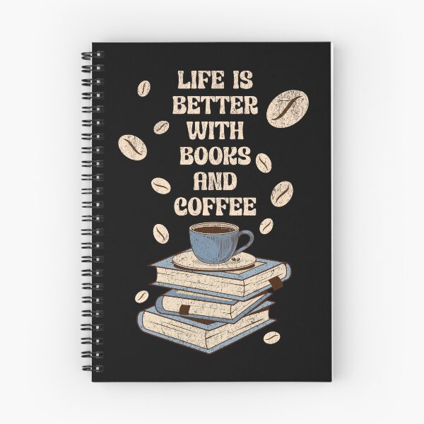 Item preview, Life is better with books and coffee designed and sold by HRSCreates.