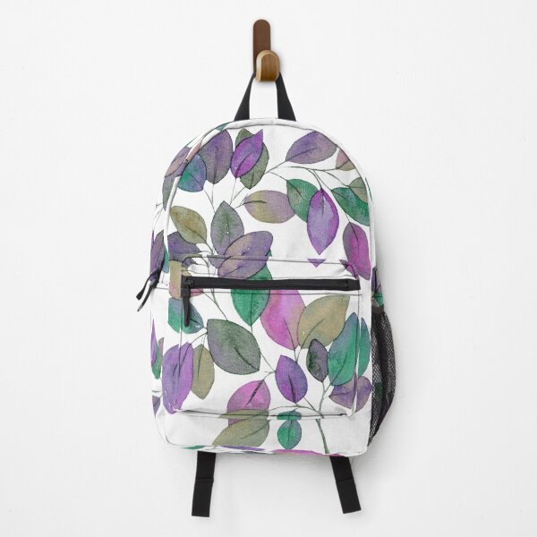Item preview, Wild Leaves | Colourful Watercolour Botanical Pattern designed and sold by ArithraStudio.
