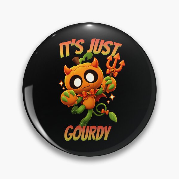 Item preview, Dandy World Gourdy | Halloween gift designed and sold by Dandy Pixel.