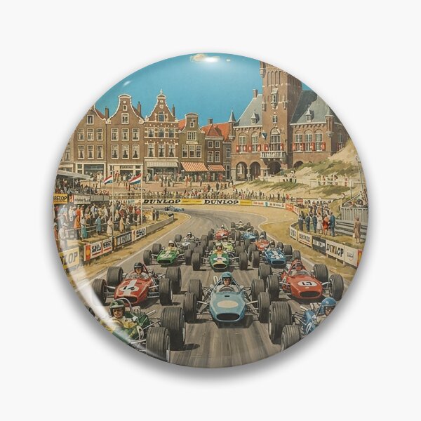 Item preview, GP Netherlands Zandvoort 1966 Vintage Racing Design by MNS designed and sold by parnoandgank.