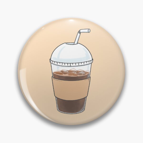 Item preview, Iced Americano Plastic Takeaway Cup Illustration Coffee Art designed and sold by ubborn.