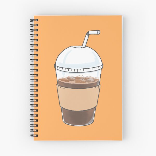 Item preview, Iced Americano Plastic Takeaway Cup Illustration Coffee Art designed and sold by ubborn.