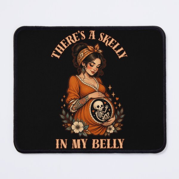 Item preview, There's a Skelly in My Belly designed and sold by tellia-kallisto.